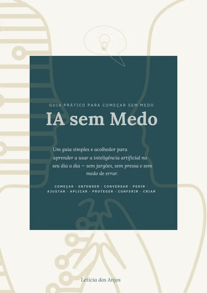 Capa do e-book IA sem Medo